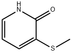 2(1H)-피리디논,3-(메틸티오)-(9Cl) 구조식 이미지