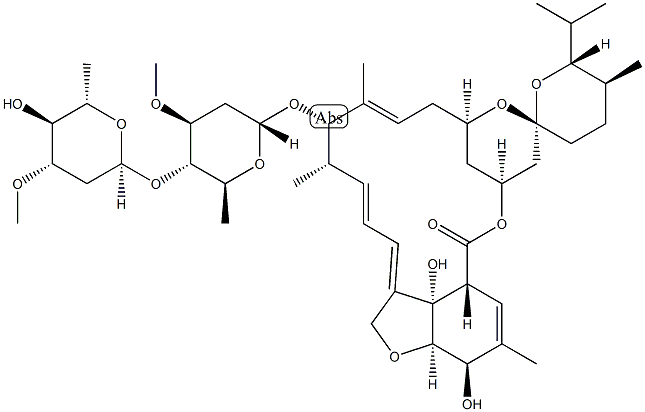 70209-81-3 Avermectin A1a, 5-O-demethyl-25-de(1-methylpropyl)-22,23-dihydro-25-(1-methylethyl)-