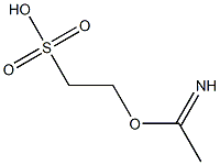 isethionyl acetimidate Structure