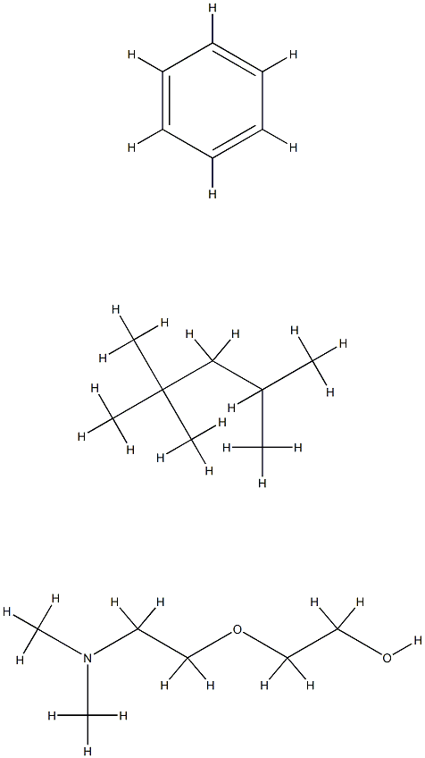 폴리(옥시-1,2-에탄디일),.알파.-2-(디메틸아미노)에틸-.오메가.-(1,1,3,3-테트라메틸부틸)페녹시- 구조식 이미지