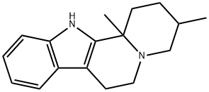 3,12-디메틸옥타히드로인돌-(2,3-a)퀴놀리진 구조식 이미지