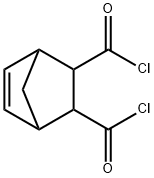 bicyclo[2.2.1]hept-2-ene-5,6-dicarbonyl chloride Structure