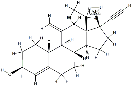 데소게스트렐관련화합물B(15MG)(3-HYDROXY-DESOGESTREL) 구조식 이미지