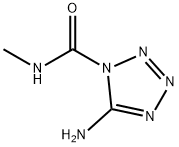 1H-Tetrazole-1-carboxamide,5-amino-N-methyl-(9CI) Structure