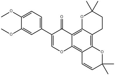 ISOPOMIFERIN, DIMETHYL ETHER Structure