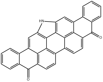 5H-Dibenzo[2,3:10,11]piceno[12,13,14,1-bcdefgh]carbazole-5,10(16H)-dione Structure