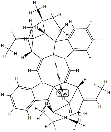 18,18'-dideoxy-2,2'-epoxytoxiferine I Structure