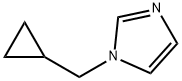 1H-Imidazole,1-(cyclopropylmethyl)-(9CI) Structure