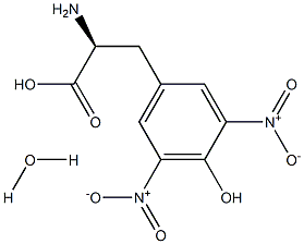 3,5-DINITRO-L-TYROSINE MONOHYDRATE, 97 Structure