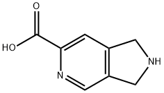 1H-Pyrrolo[3,4-c]pyridine-6-carboxylicacid,2,3-dihydro-(9CI) 구조식 이미지