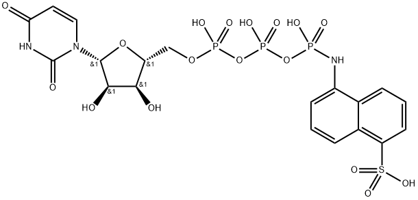 UTP-1-aminonaphthalene-5-sulfonate Structure