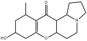 (7ξ,8ξ,9ξ)-13,14,15,16-Tetrahydro-14-hydroxyeleocarpine 구조식 이미지