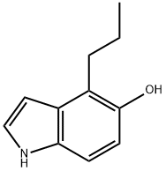 1H-Indol-5-ol,4-propyl-(9CI) Structure