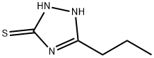 3H-1,2,4-Triazole-3-thione,1,2-dihydro-5-propyl-(9CI) Structure