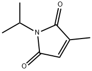 1H-Pyrrole-2,5-dione,3-methyl-1-(1-methylethyl)-(9CI) 구조식 이미지