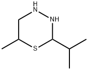 2H-1,3,4-Thiadiazine,tetrahydro-6-methyl-2-(1-methylethyl)-(9CI) 구조식 이미지