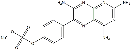 4-Hydroxy TriaMterene Sulfate, SodiuM Salt 구조식 이미지