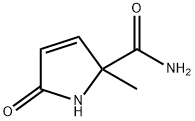 1H-Pyrrole-2-carboxamide,2,5-dihydro-2-methyl-5-oxo-(9CI) Structure