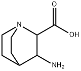 1-Azabicyclo[2.2.2]octane-2-carboxylicacid,3-amino-(9CI) 구조식 이미지