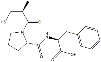 desacetyl-alacepril Structure