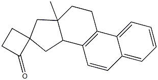 (13'ξ,14'ξ)-Spiro[cyclobutane-1,16'-estra[1,3,5,7,9]penten]-2-one 구조식 이미지