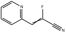 2-Propenenitrile,2-fluoro-3-(2-pyridinyl)-(9CI) Structure