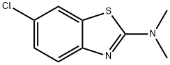 2-Benzothiazolamine,6-chloro-N,N-dimethyl-(9CI) Structure