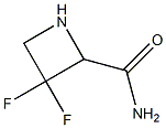 2-Azetidinecarboxamide,3,3-difluoro-(9CI) Structure