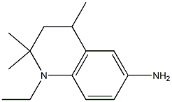 6-Quinolinamine,1-ethyl-1,2,3,4-tetrahydro-2,2,4-trimethyl-(9CI) Structure