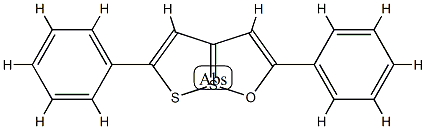 2,5-Diphenyl[1,2]dithiolo[1,5-b][1,2]oxathiole-7-SIV 구조식 이미지