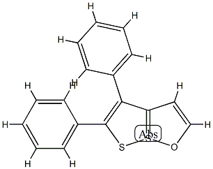 4,5-Diphenyl[1,2]dithiolo[1,5-b][1,2]oxathiole-7-SIV 구조식 이미지