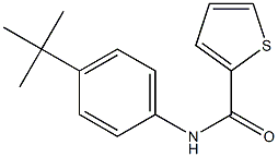 2-Thiophenecarboxamide,N-[4-(1,1-dimethylethyl)phenyl]-(9CI) Structure