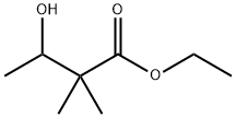 ethyl 3-hydroxy-2,2-dimethylbutanoate 구조식 이미지