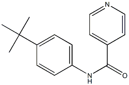 4-Pyridinecarboxamide,N-[4-(1,1-dimethylethyl)phenyl]-(9CI) Structure