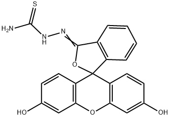 fluorescein thiosemicarbazide Structure