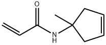 2-Propenamide,N-(1-methyl-3-cyclopenten-1-yl)-(9CI) Structure