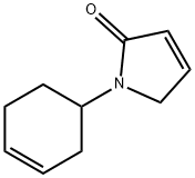 2H-Pyrrol-2-one,1-(3-cyclohexen-1-yl)-1,5-dihydro-(9CI) Structure