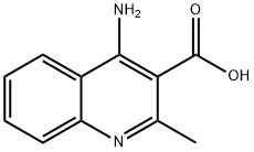 3-퀴놀린카르복실산,4-아미노-2-메틸-(9CI) 구조식 이미지