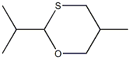 1,3-Oxathiane,5-methyl-2-(1-methylethyl)-(9CI) 구조식 이미지