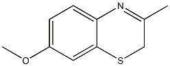 2H-1,4-Benzothiazine,7-methoxy-3-methyl-(9CI) Structure