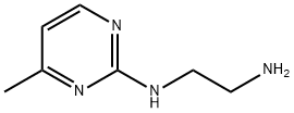 1,2-에탄디아민,N-(4-메틸-2-피리미디닐)-(9CI) 구조식 이미지