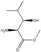 D-류신,3-하이드록시-,메틸에스테르,(3S)-rel-(9CI) 구조식 이미지