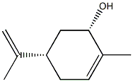 (1S)-2-Methyl-5α-isopropenyl-2-cyclohexene-1α-ol Structure