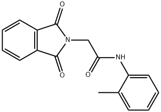 2-(1,3-dioxo-1,3-dihydro-2H-isoindol-2-yl)-N-(2-methylphenyl)acetamide Structure