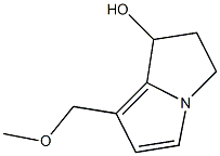 1H-Pyrrolizin-1-ol,2,3-dihydro-7-(methoxymethyl)-(9CI) 구조식 이미지