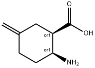 시클로헥산카르복실산,2-아미노-5-메틸렌-,(1R,2S)-rel-(9CI) 구조식 이미지