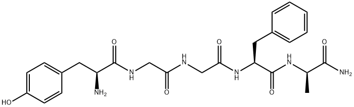 enkephalin, AlaNH2(5)- Structure