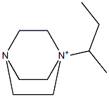 4-Aza-1-azoniabicyclo[2.2.2]octane,1-(1-methylpropyl)-(9CI) 구조식 이미지