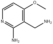 3-피리딘메탄아민,2-아미노-4-메톡시-(9CI) 구조식 이미지