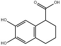 1-나프탈렌카르복실산,1,2,3,4-테트라히드로-6,7-디히드록시-(9CI) 구조식 이미지